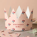 Floral Paper Crown Birthday Card By Katie Leamon
