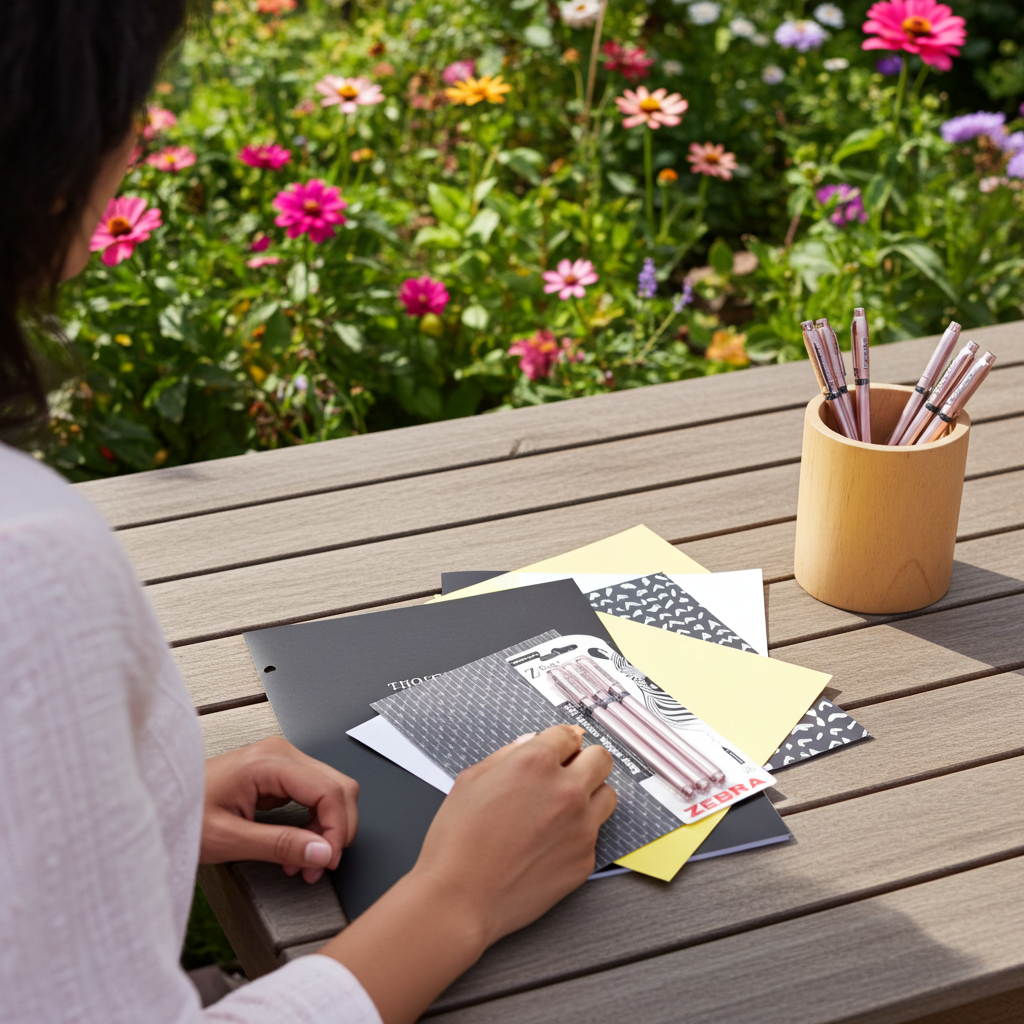 The Ultimate Creativity Stationery Pack (includes Papers, Card, Zebra Pens and Folders)