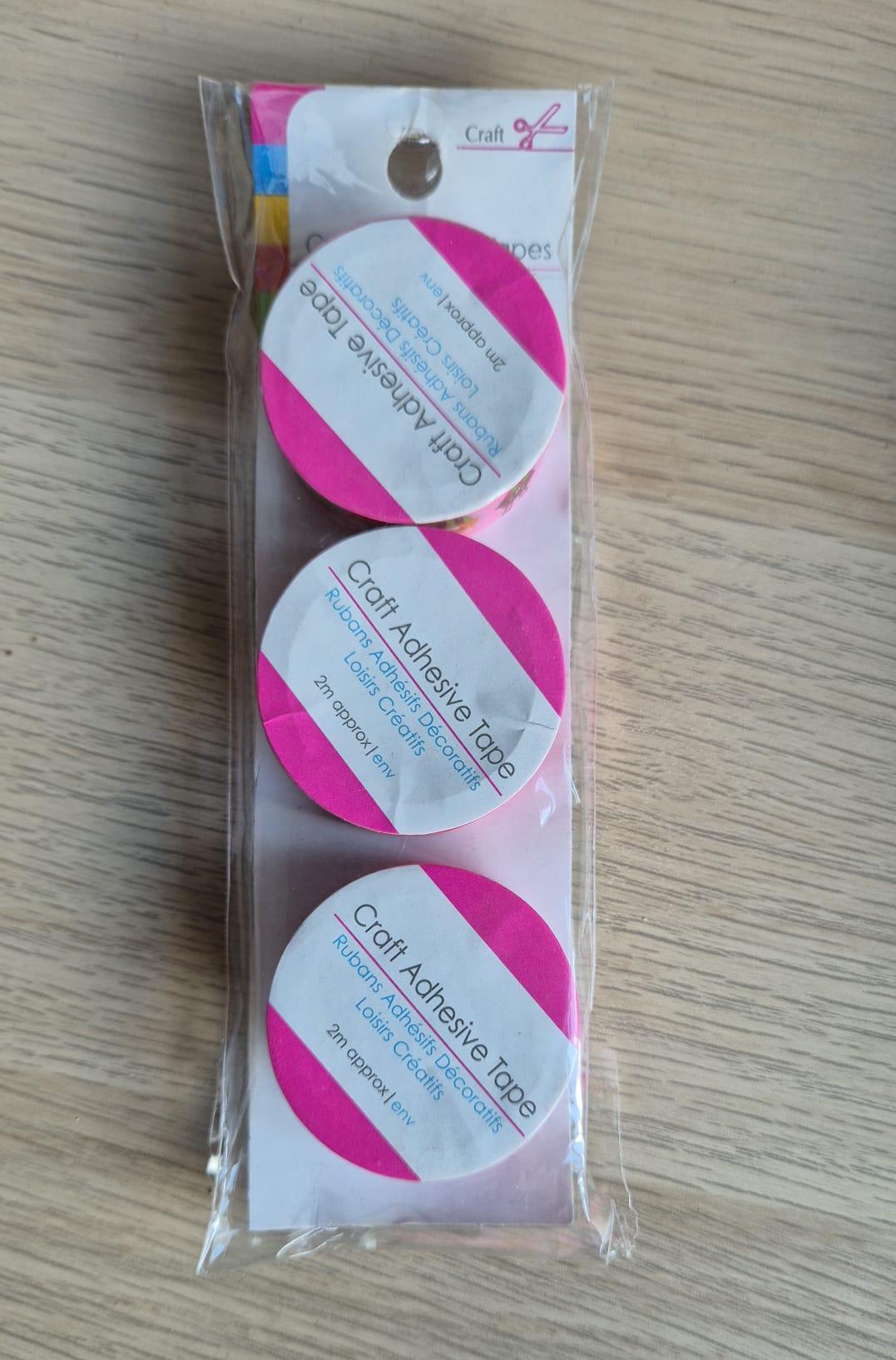 Craft Washi Tape - Pack of 3