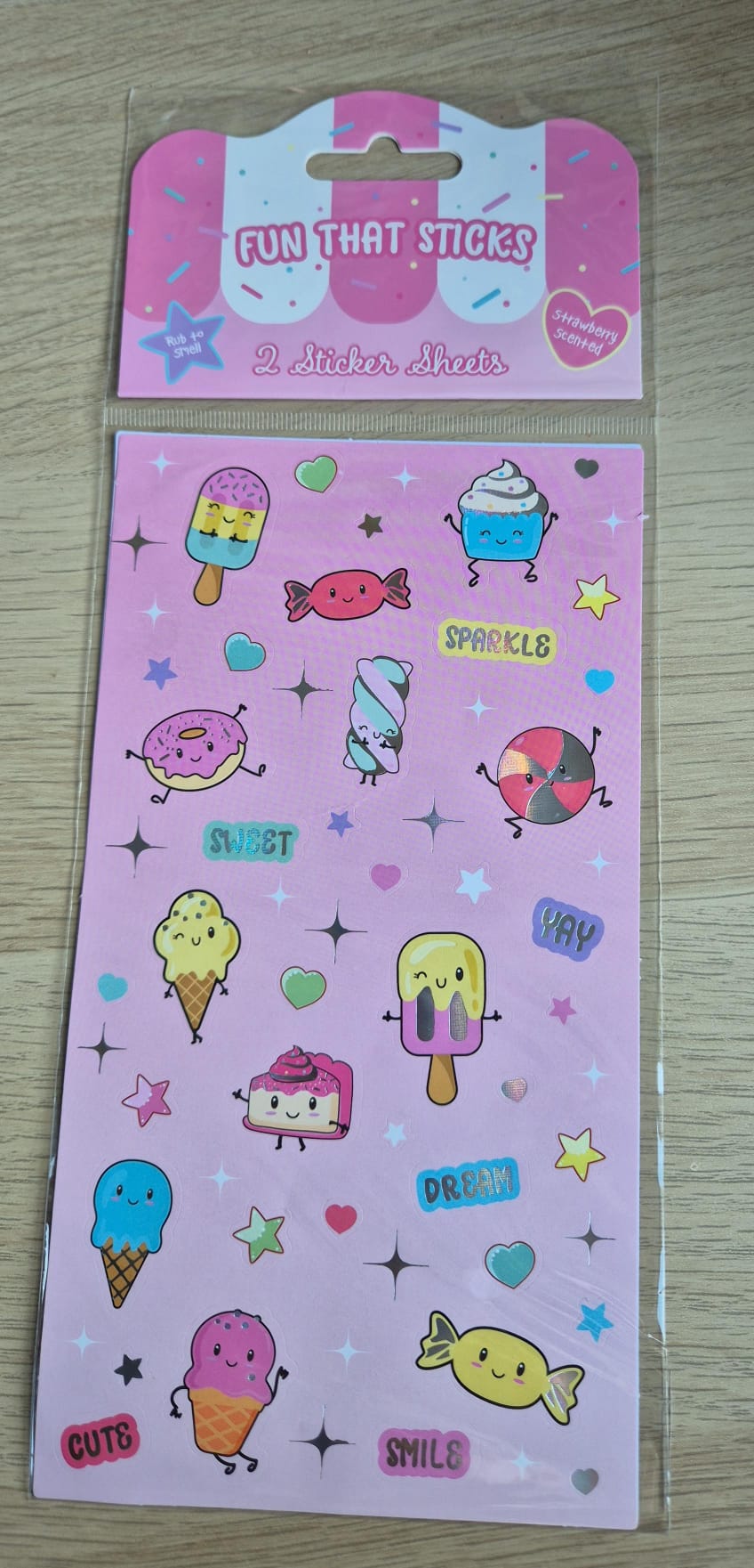Fun and Creative Sticker Sheets (Pack of 2)