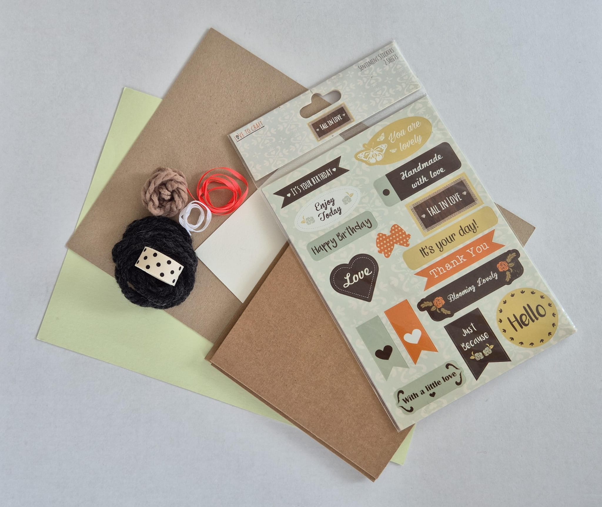 Card Making Starter Pack | Beginner Card Making Kit UK | SJA Craft and Stationery