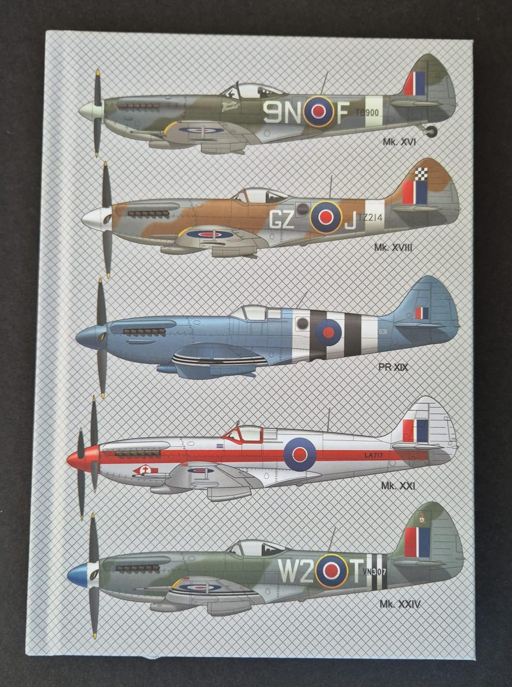Spitfire Hardback Notebook A5 120 pages lined
