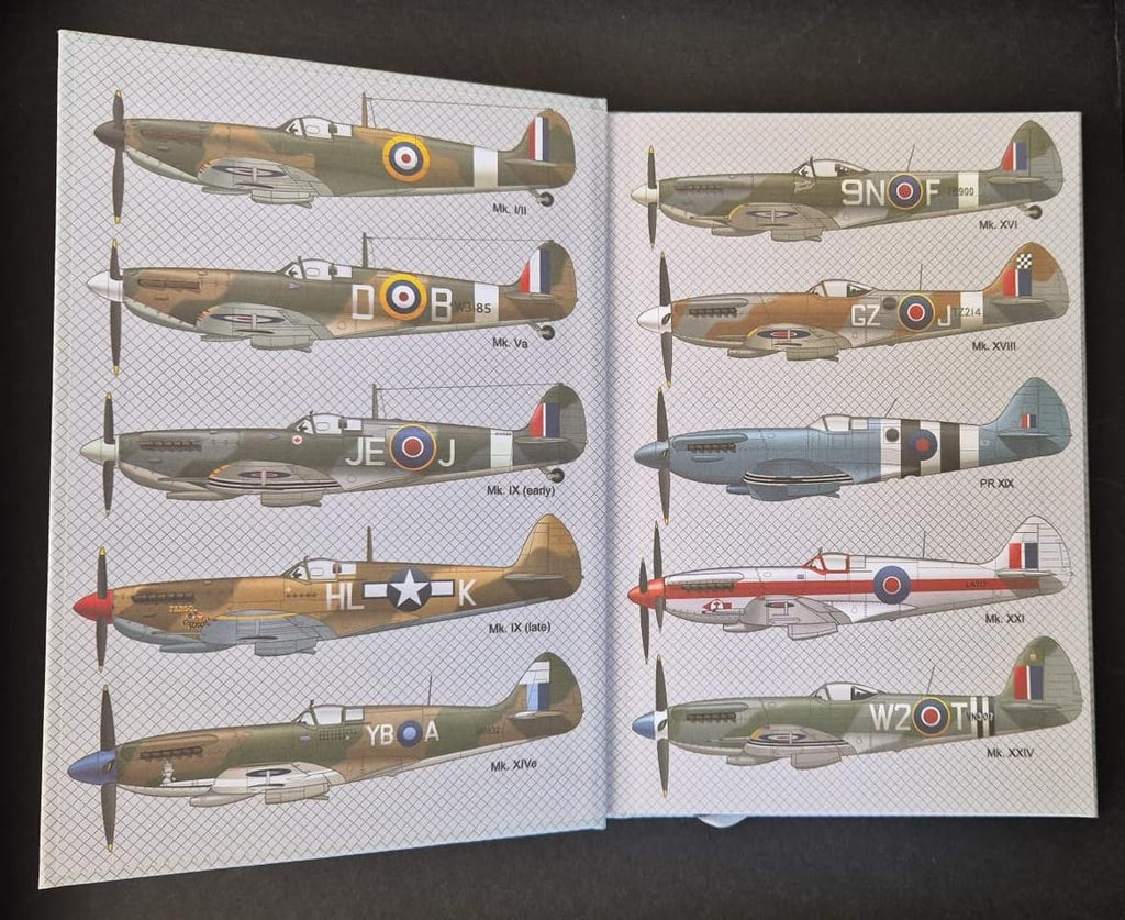 Spitfire Hardback Notebook A5 120 pages lined