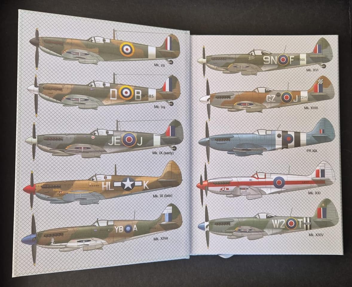 Spitfire Hardback Notebook A5 120 pages lined