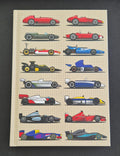 Grand Prix Cars Hardback Notebook A5 120 pages lined