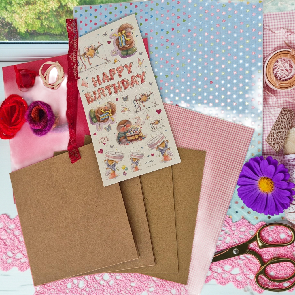 Card Making Starter Pack | Beginner Card Making Kit UK | SJA Craft and Stationery