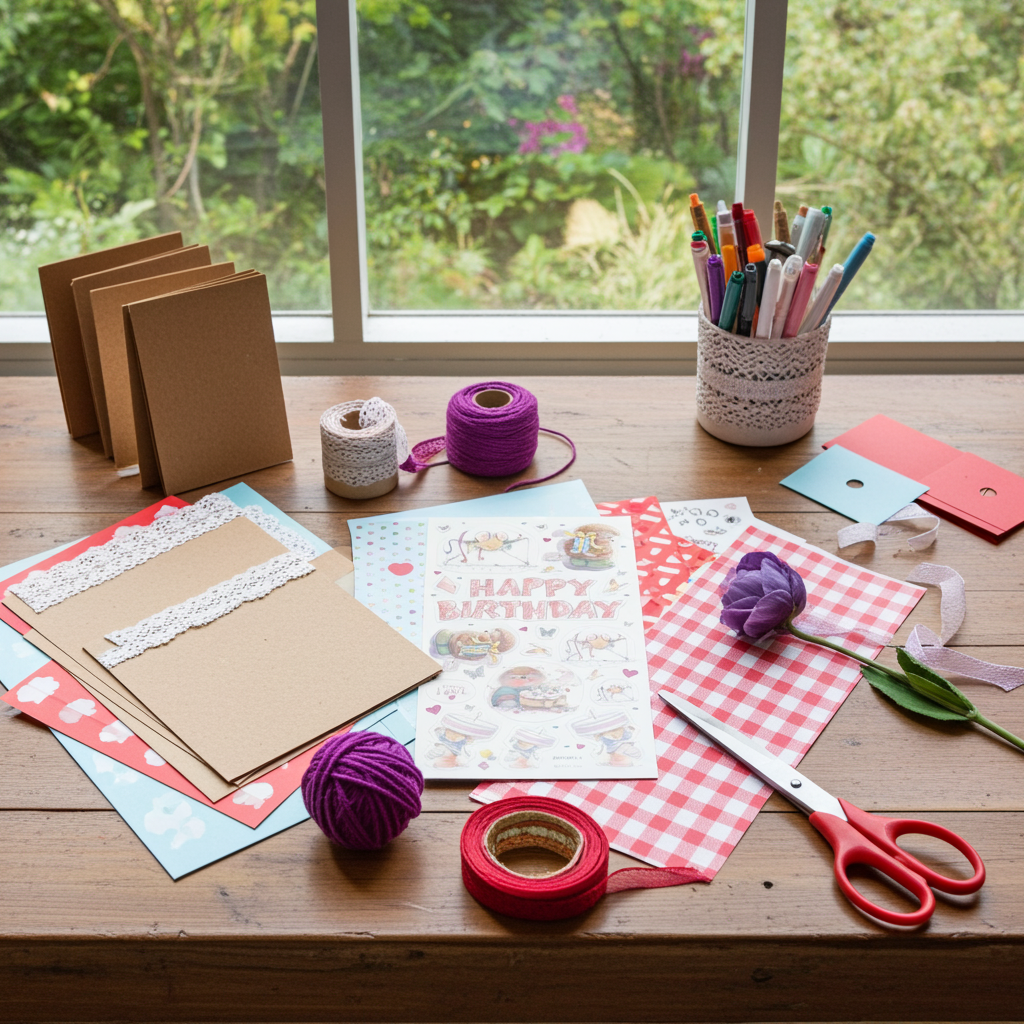Card Making Starter Pack | Beginner Card Making Kit UK | SJA Craft and Stationery