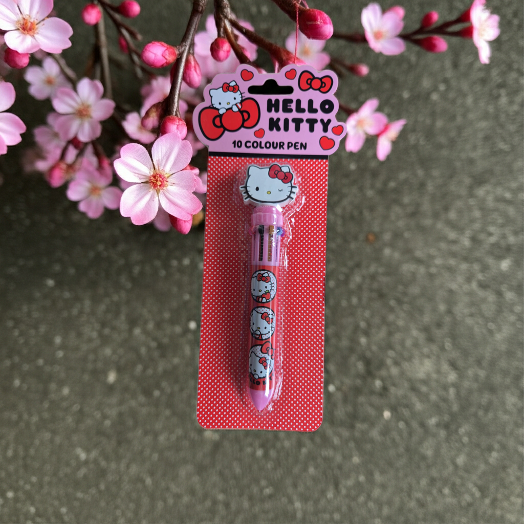 Hello Kitty 10 Colour Ballpoint Pen